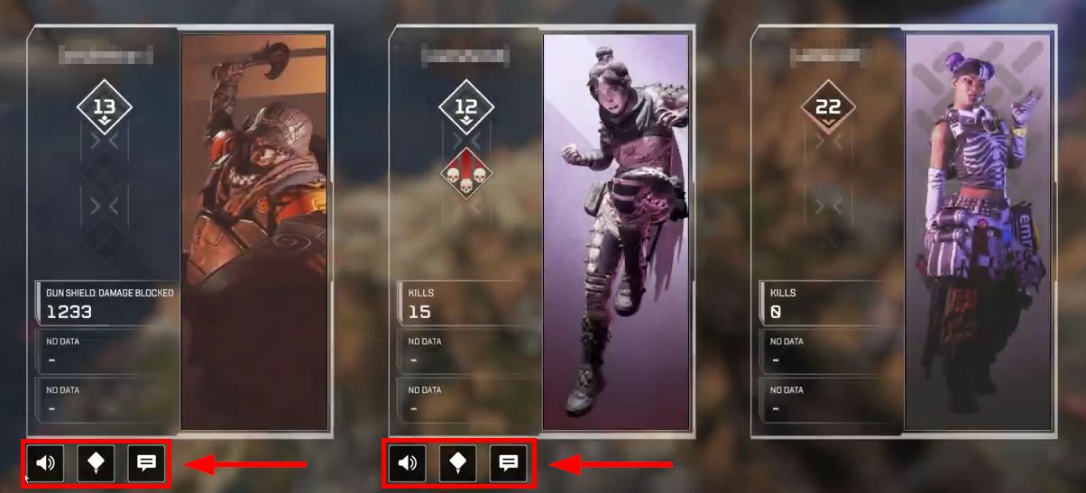 Wycisz wybrane kanały głosowe dla określonych graczy w Apex Legends