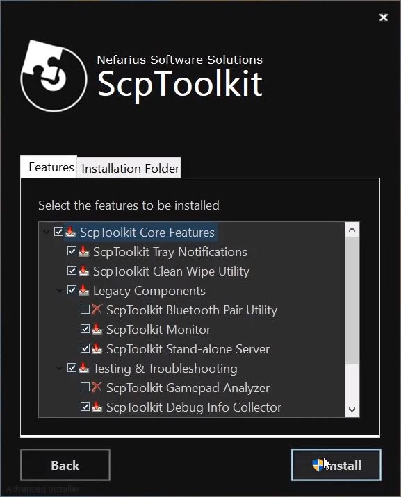 Zainstaluj ScpToolkit