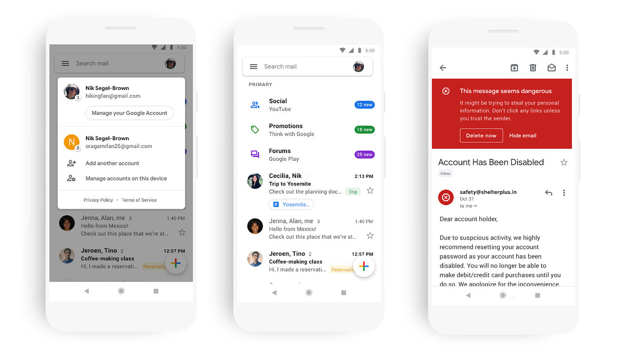 Jak włączyć nowy wygląd Gmaila już dziś w Androidzie