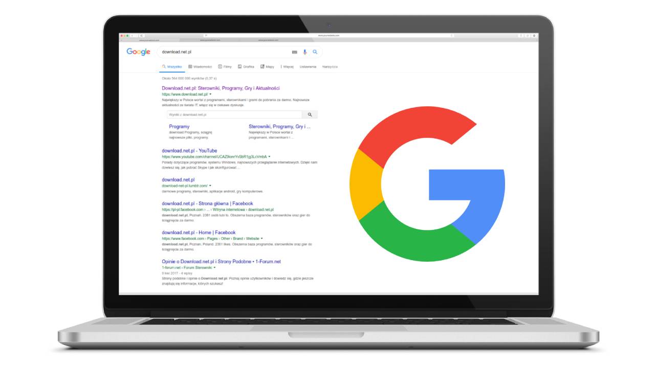 Zmiana rozmiaru czcionki w wynikach wyszukiwania Google