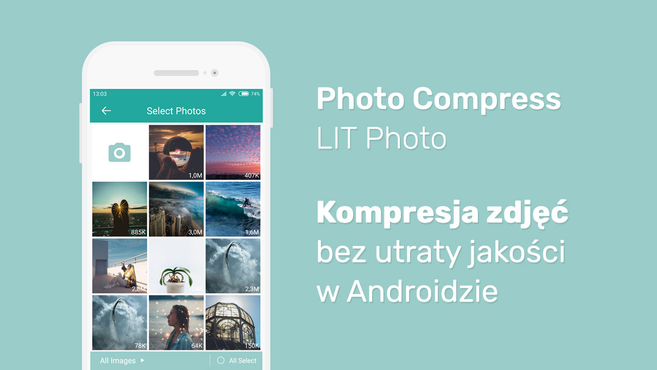 Jak zmniejszyć wagę i rozmiar zdjęć w Androidzie