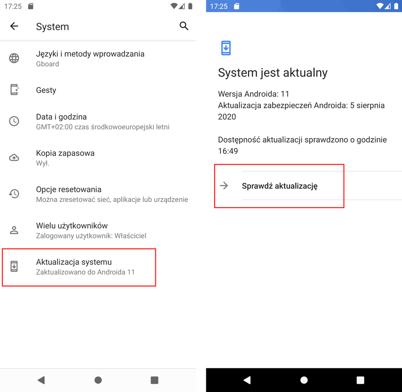 Jak zaktualizować system do Androida 11?