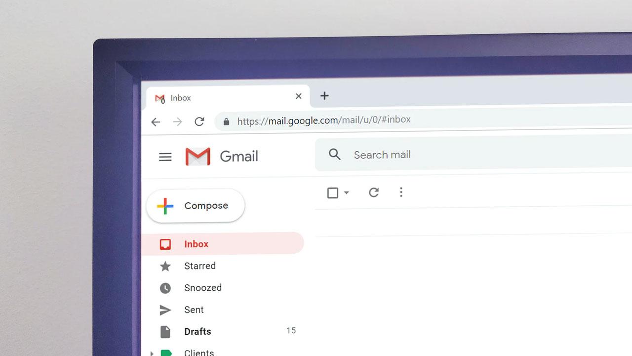 Okno odczytu po prawej stronie - Gmail
