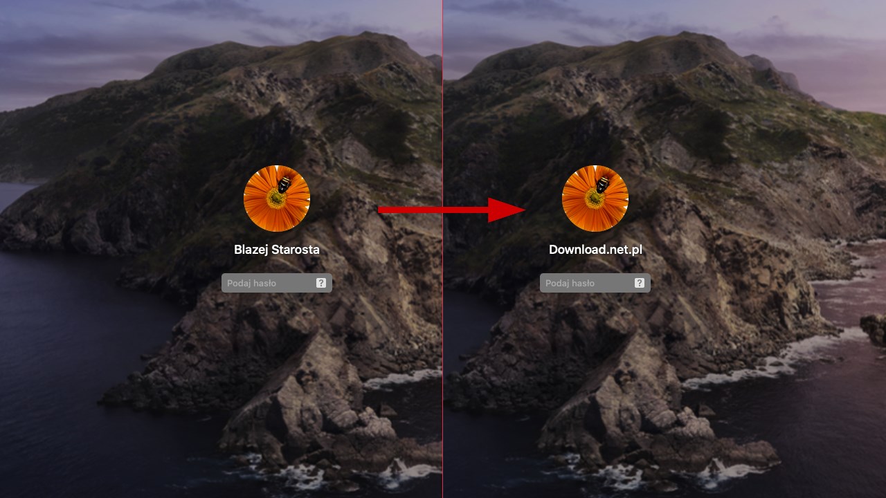 Jak zmienić nazwę użytkownika na Macu