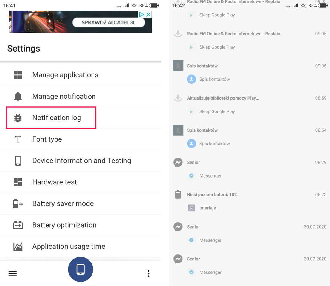 Aplikacja Hidden settings for MIUI