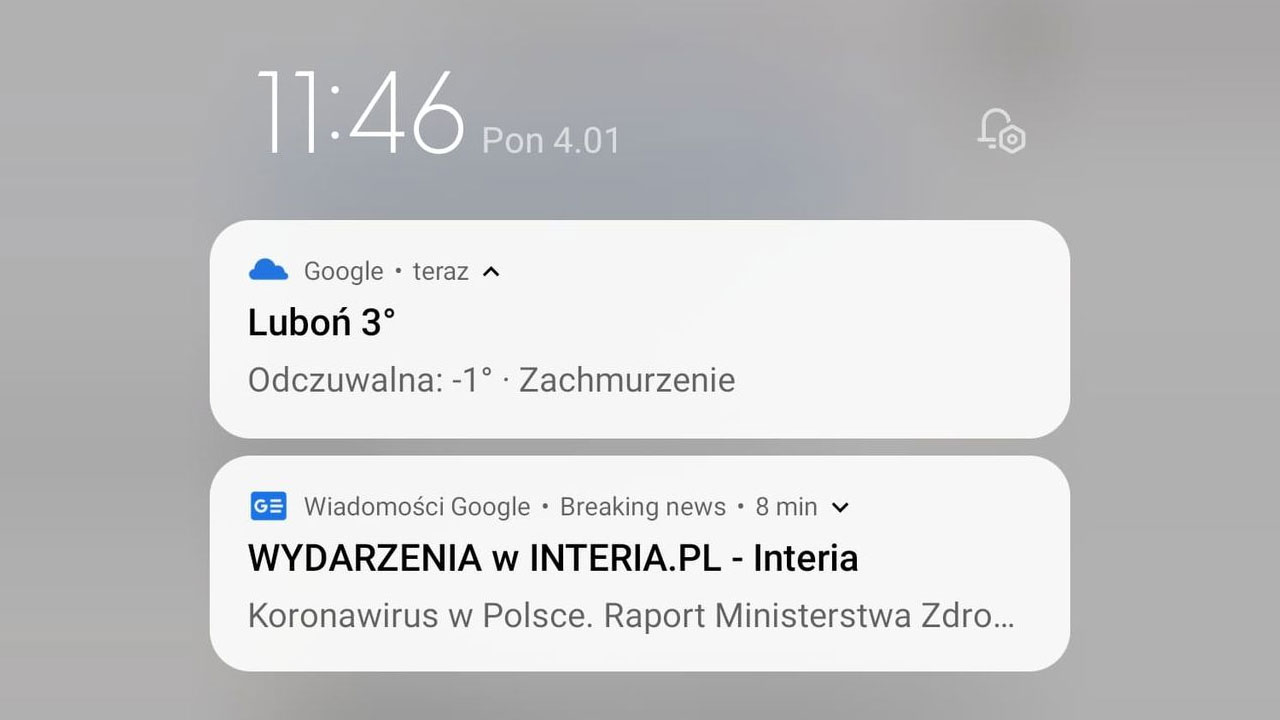 Jak wyłączyć powiadomienia z Wiadomości Google?