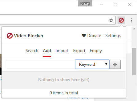 Video Blocker