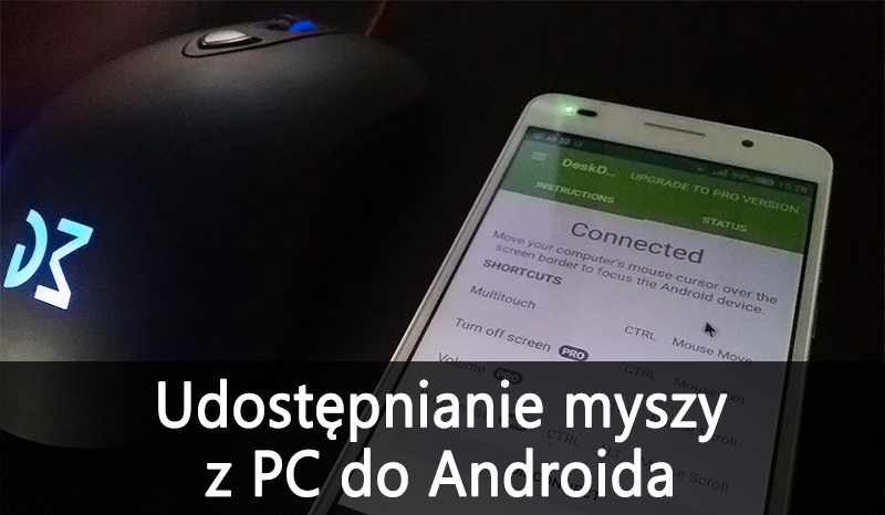 Jak podłączyć mysz do Androida bez kabla OTG