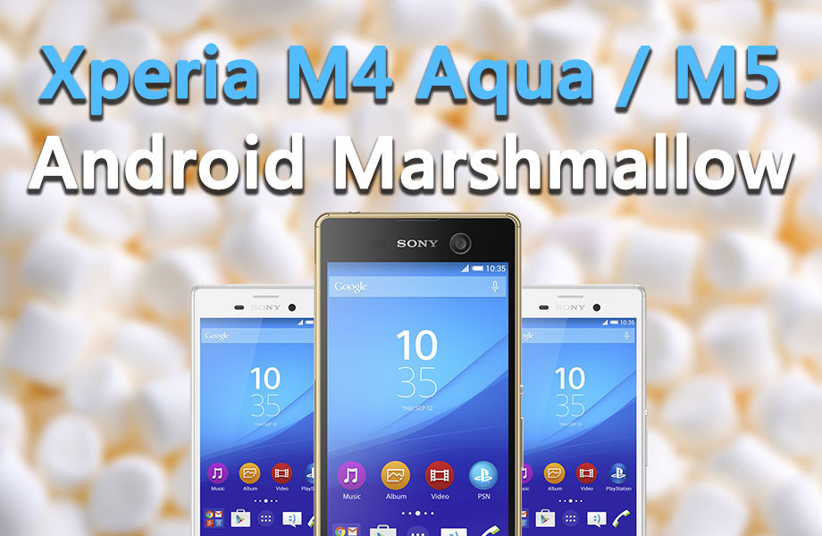 Jak zrobić aktualizację do Androida 6.0 w Xperia M4 Aqua / M5