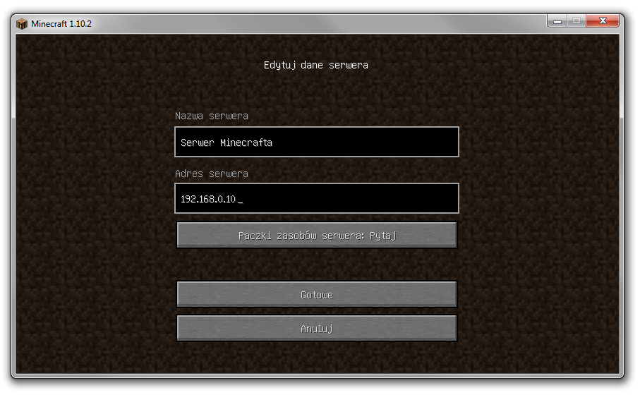 TT Server Maker - dodawanie serwera do gry