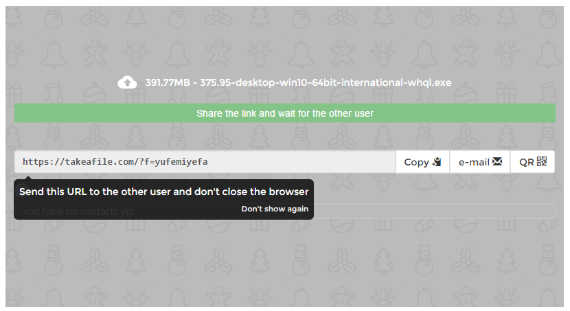 Skopiuj link do pliku w Takefile.com