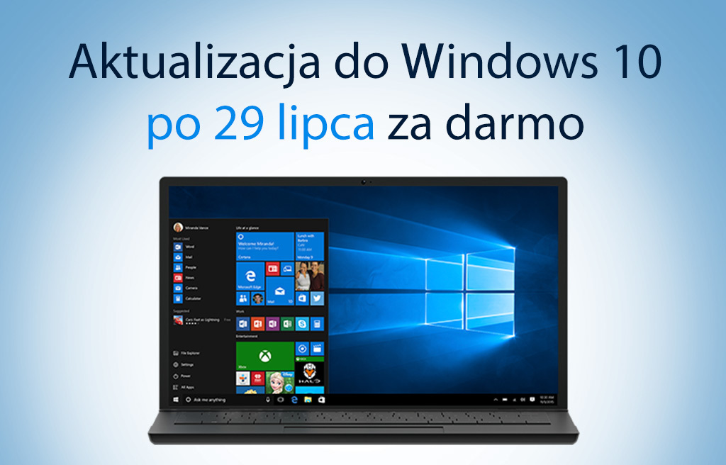 Jak zaktualizować system do Windows 10 po 29 lipca za darmo i legalnie