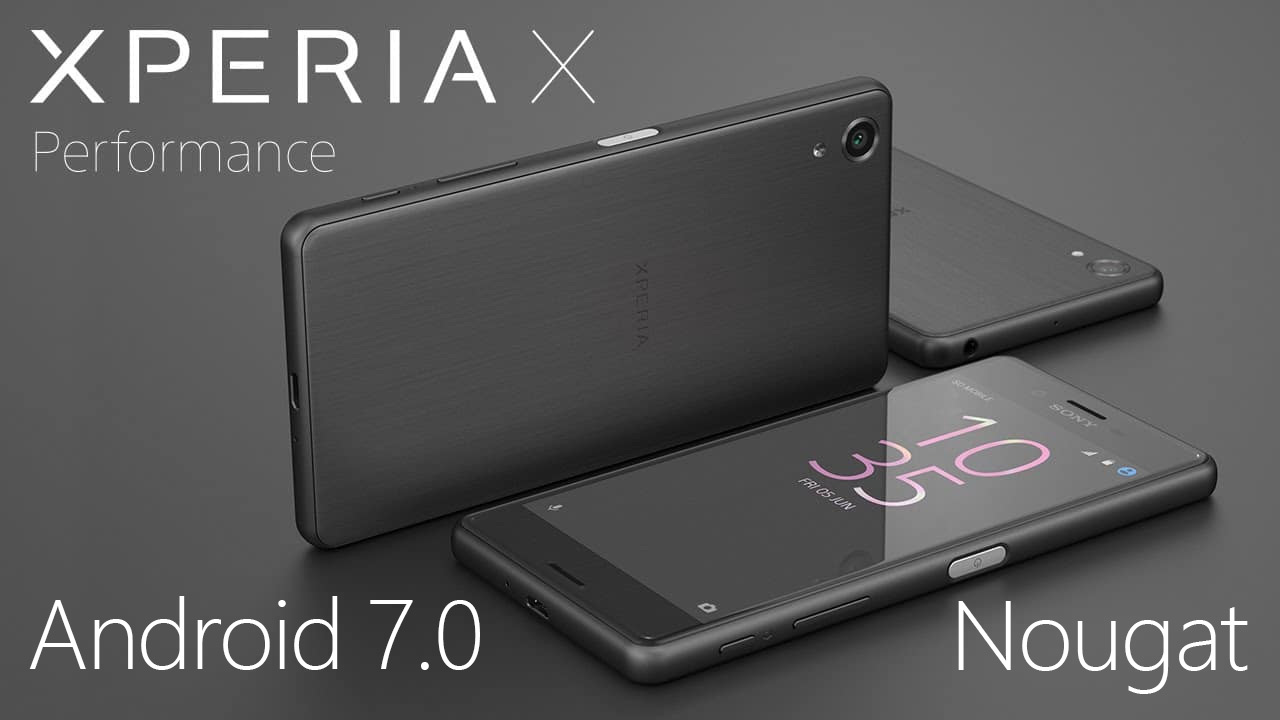 Aktualizacja Xperii X Performance do Androida 7.0