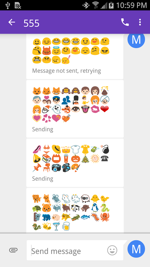 Emoji w stylu Lollipop