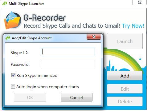 free multi skype launcher logo