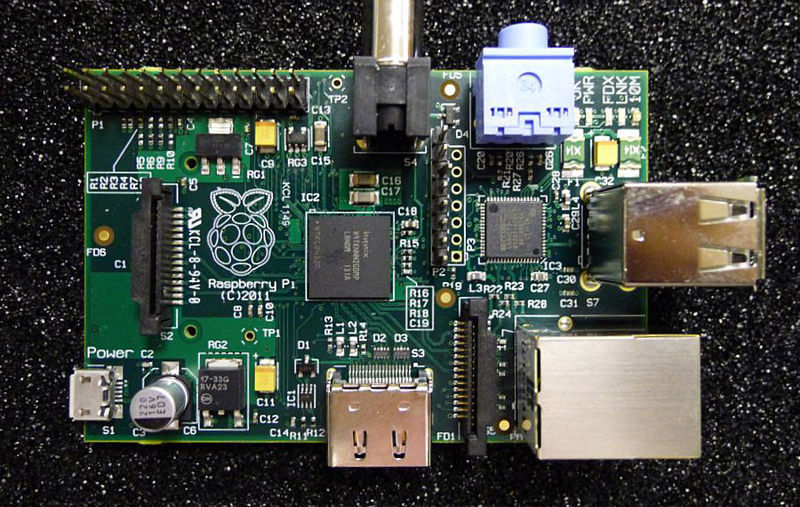 Raspberry Pi (Fot. Wikipedia/Liz Upton)