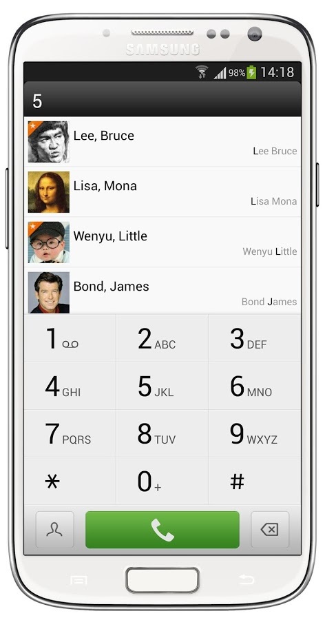 ExDialer - interfejs dialera