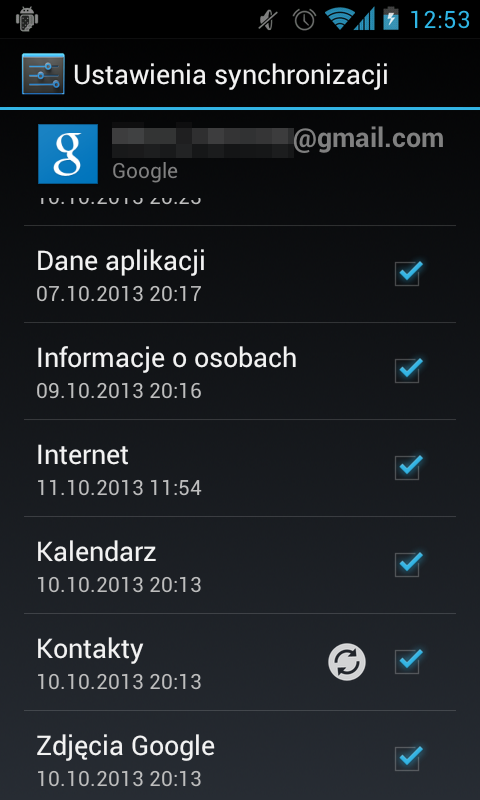 Android Synchronizacja