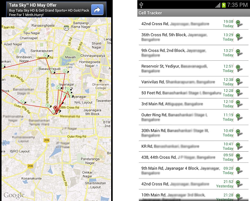 Cell Tracker - śledzenie telefonu