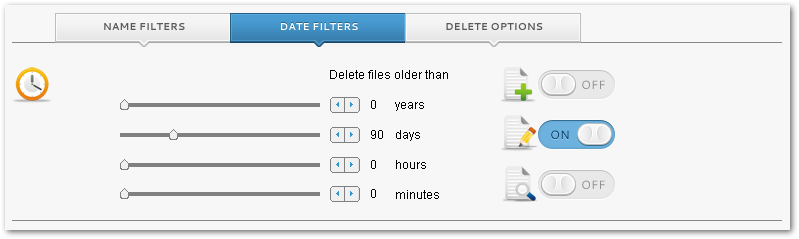 AutoDelete - usuwanie plików starszych niż kilka godzin, dni, miesięcy lub lat