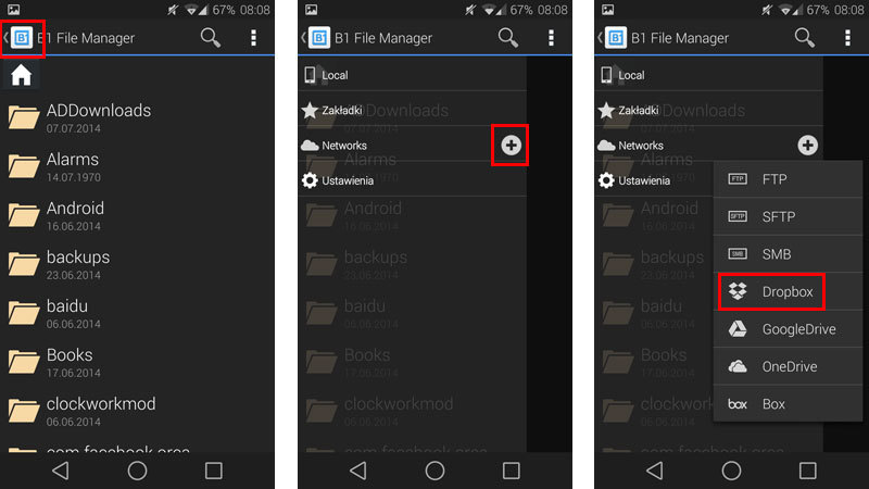 B1 File Manager