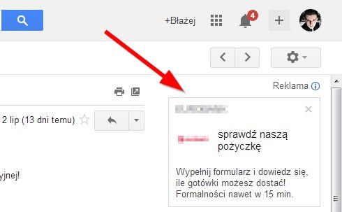 Jak usunąć reklamy z Gmaila
