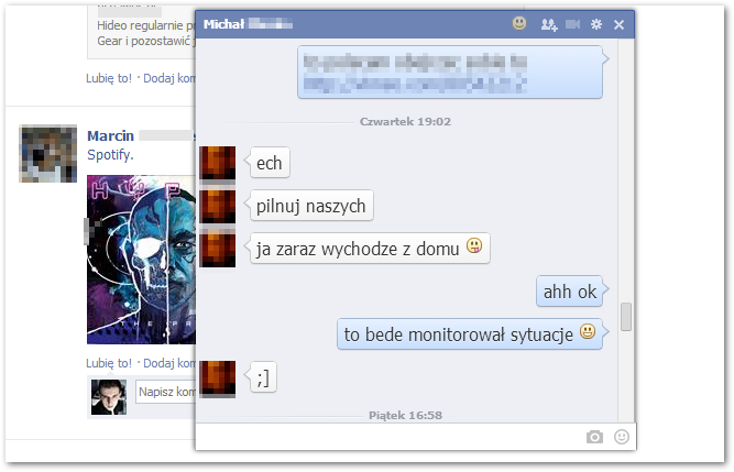 Pretty Facebook Chat - domyślne ustawienia