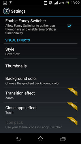 Ustawienia Fancy Switcher