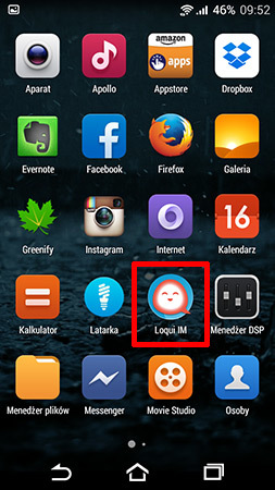 Aplikacja z Firefox OS na Androidzie
