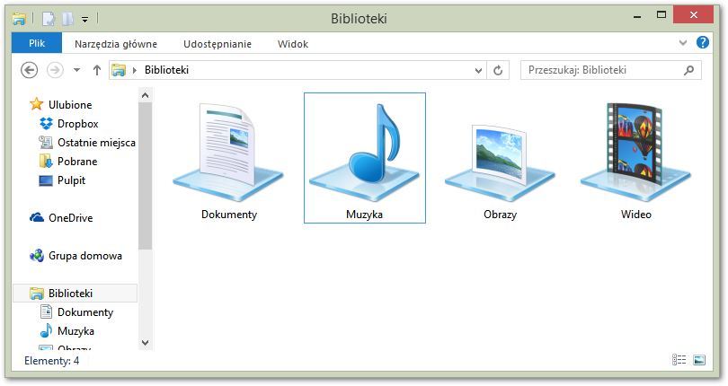 Jak zmienić ikony bibliotek Windows