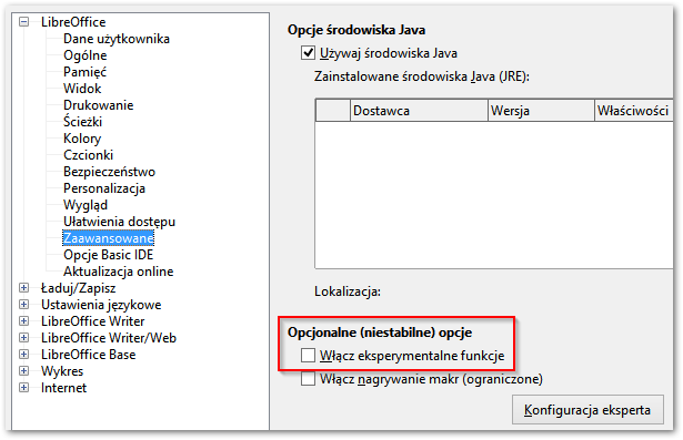 Zaawansowane funkcje LibreOffice