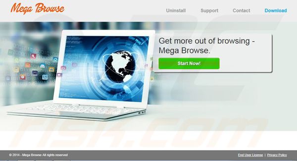 Mega Browse - jak usunąć z przeglądarki