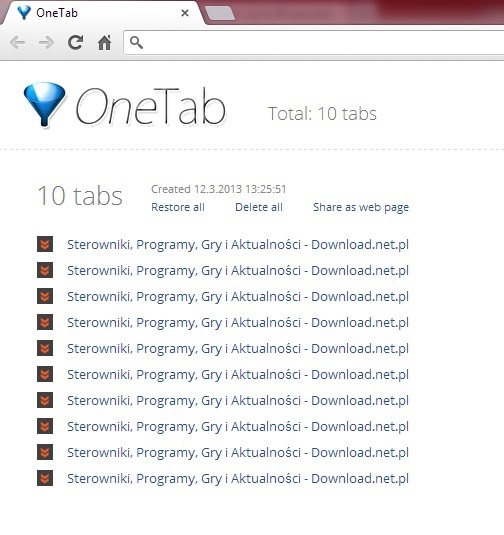 OneTab