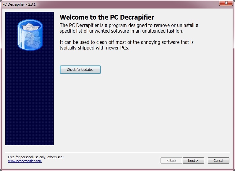 PC Decrapifier