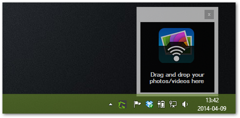 PhotoSync na Windows