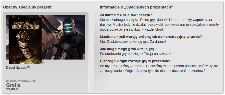 Darmowe gry na Origin