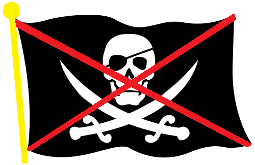 Nie bądź piratem! Graj legalnie