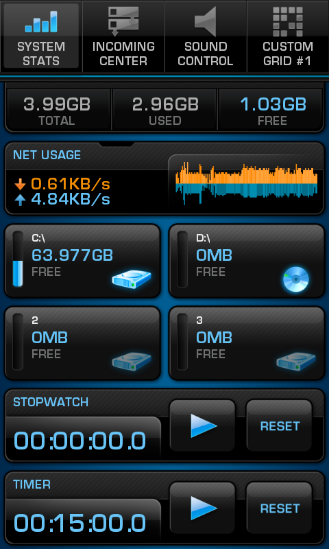 System stats w ROCCAT Power-Grid