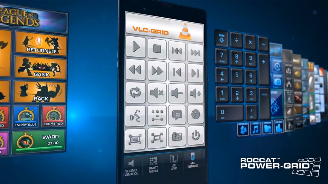 ROCCAT Power-Grid - kontrolowanie PC i gier przez smartfona