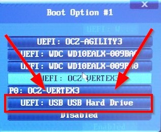 Startowanie systemu z dysku USB