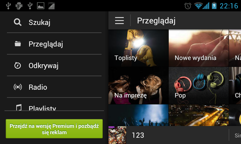 Tematyczne playlisty w Spotify 