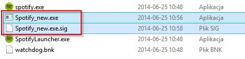 Dwa nowe pliki w katalogu Spotify