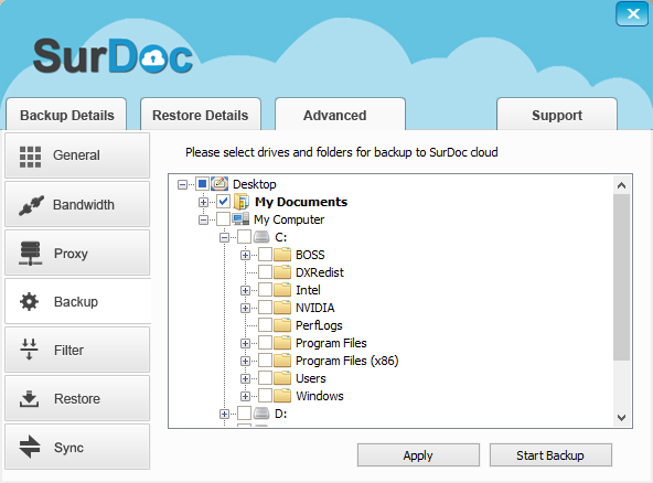SurDoc - aplikacja na Windows