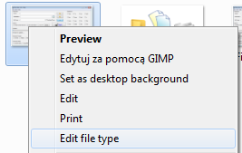Types - edycja pliku