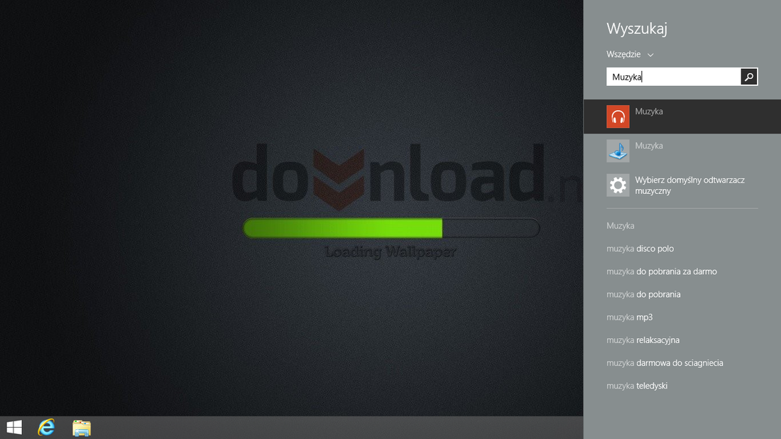 Windows 8.1 - wyszukiwarka