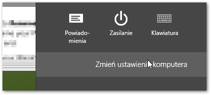 Zmiana ustawień komputera