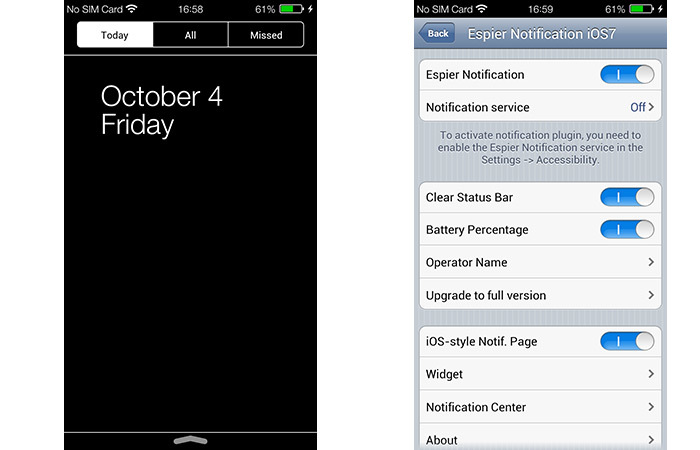 Espier Notification iOS7