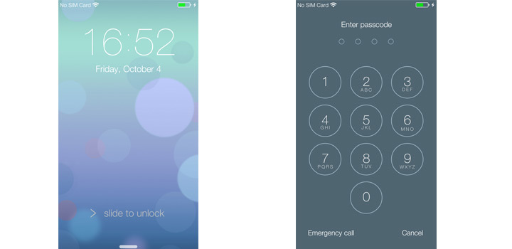 Espier Screen Locker iOS7