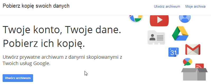 Tworzenie kopii konta Gmail