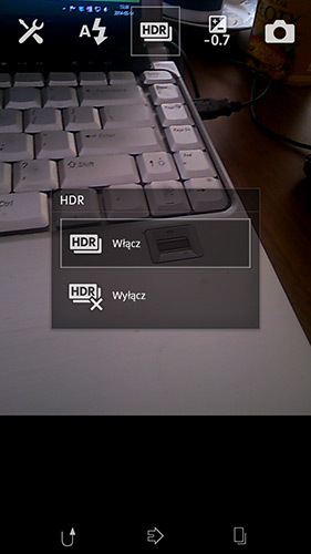 HDR w domyślnej aplikacji do zdjęć na Androidzie